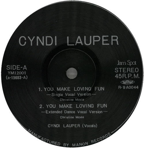 海外個人輸入 Lauper Cyndi You 12 Japanese Fun Loving Make 洋楽